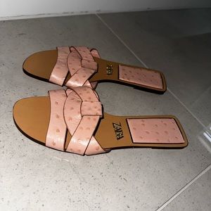 Zara Womens Sz 8 Flip Flop Sandals Lightly Used